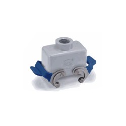 Capot 10B, Aluminium moulé sous pression, IP65, Sortie verticale, PG16